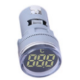 Sinaleiro indicador de temperatura LED redondo 22 mm branco &minus;20 a 199 &deg;C AD16-22TM (AD101-22TM) - Thumb - 1