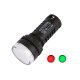 Sinaleiro Indicador AD16-22SS LED Bicolor Vermelho e Verde 12V AC/DC - Thumb - 1