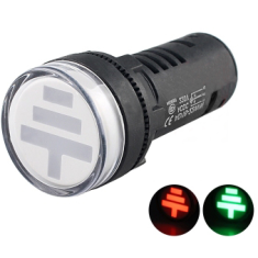 Sinaleiro de posi&ccedil;&atilde;o de aterramento LED AC380V AD16-22W/N