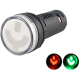 Sinaleiro indicador de posi&ccedil;&atilde;o LED AD16-22W/D AC380V - Thumb - 1
