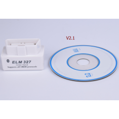 Interface Bluetooth ELM327 V2.1 OBD2 branco