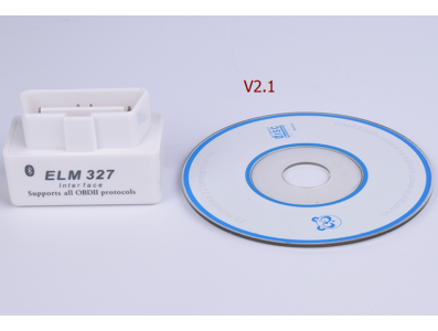 Interface Bluetooth ELM327 V2.1 OBD2 branco - Imagem 1