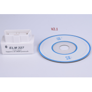 Interface Bluetooth ELM327 V2.1 OBD2 branco