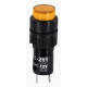 Sinaleiro Indicador LED Amarelo NXD-211 Pequeno AC/DC 12V - Thumb - 1