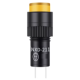 Sinaleiro indicador LED amarelo NXD-211 AC 220V pequeno - Thumb - 1