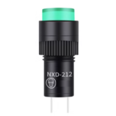 Sinaleiro LED Verde NXD-212 AC/DC 24V Pequeno