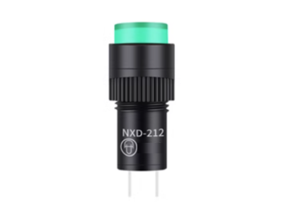 Sinaleiro LED Verde NXD-212 AC/DC 24V Pequeno - Imagem 1