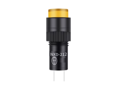 Sinaleiro Indicador LED Amarelo Pequeno AC/DC 36V NXD-212 - Imagem 1