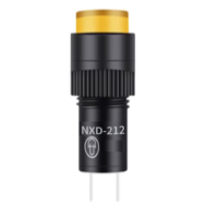 Sinaleiro Indicador LED Amarelo Pequeno AC/DC 36V NXD-212