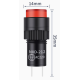 Sinaleiro Indicador LED Vermelho AC 220V NXD-212 Pequeno - Thumb - 1