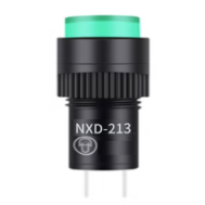 Sinaleiro LED Verde NXD-213 AC/DC 12V Pequeno