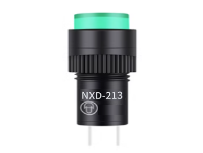 Sinaleiro Indicador LED Verde NXD-213 36V AC/DC Pequeno - Imagem 1
