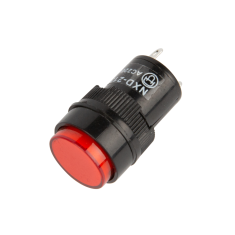 Sinaleiro LED pequeno vermelho NXD-213 AC 220V