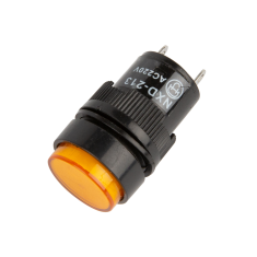 Sinaleiro Indicador LED Amarelo NXD-213 220V AC Pequeno