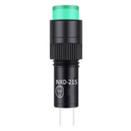Sinaleiro Indicador LED Verde NXD-215 AC/DC 12V Pequeno