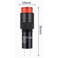 Indicador LED vermelho NXD-215 AC/DC 36V pequeno