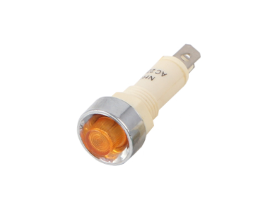 Sinaleiro indicador LED amarelo NHC AC 380V pequeno - Imagem 1