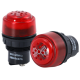 Sinaleiro indicador vermelho 30 mm 220V BD0803 anticorrosivo &agrave; prova de explos&atilde;o com buzzer integrado - Thumb - 1