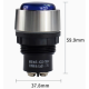 Sinaleiro indicador azul AC/DC 24-36V 30 mm A&ccedil;o Inox BD0803 antideflagrante anticorrosivo - Thumb - 1