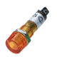 Indicador sinaleiro LED amarelo 10 mm DC12V XD10-3 (pequeno) - Thumb - 1