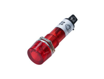 Indicador LED vermelho pequeno 10 mm AC 220V XD10-3 - Imagem 1