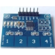 M&oacute;dulo TTP224 toque capacitivo 4 vias - Thumb - 6
