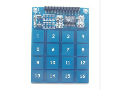 M&oacute;dulo de Toque Capacitivo TTP229 16 Canais - Imagem 6
