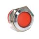 Sinaleiro LED met&aacute;lico vermelho 8 mm 3 a 9 V - Thumb - 1