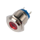 Indicador LED met&aacute;lico 16 mm vermelho 10 a 24 V - Thumb - 1