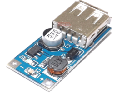 M&oacute;dulo step-up DC-DC 0,9 V a 5 V para USB 5 V 600 mA - Imagem 7