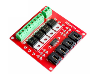 M&oacute;dulo de Pot&ecirc;ncia e Isolamento IRF540 4 Canais, Bloco Eletr&ocirc;nico com Chave MOSFET - Imagem 7