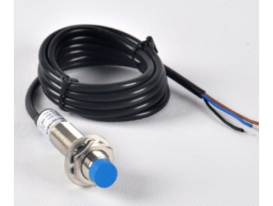 LJ12A3-4-Z/BX-5V Sensor indutivo de proximidade cil&iacute;ndrico M12 4 mm DC 5V NPN normalmente aberto - Imagem 1