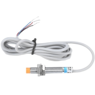 Sensor de Proximidade Indutivo Amarelo M8 LJ8A3-2-Z/BX NPN DC 6-36V