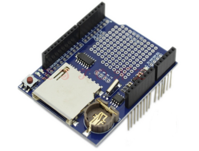 Shield Data Logger V1.0 para Arduino (M&oacute;dulo registrador de dados) - Imagem 1