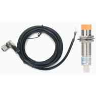 Sensor de proximidade NPN LJ8A3-2-Z/BXG amarelo com cabo preto 10 m