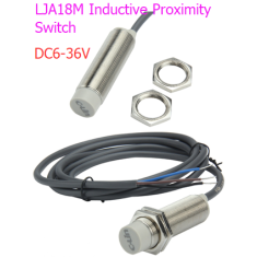 C-lin LJA18M-10N4 Sensor de Proximidade Indutivo NPN DC 6-36V com cabo 1,5 m