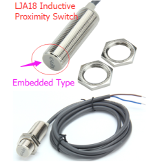 Sensor de proximidade indutivo C-lin LJA18-5A2 AC 90-250 V cabo 1,5 m
