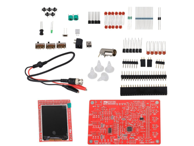 Kit DIY DSO138 Oscilosc&oacute;pio Digital, Conjunto de Produ&ccedil;&atilde;o de Pe&ccedil;as Eletr&ocirc;nicas - Imagem 7