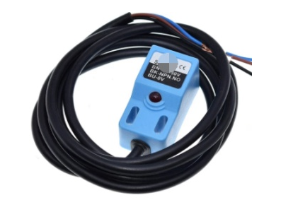 Sensor de Proximidade Indutivo SN04-P2 PNP NC 3 Fios DC 10-30V Azul - Imagem 1