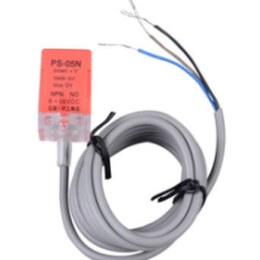 Sensor indutivo de proximidade PL-05N vermelho NPN DC 10-30V NA 3 fios