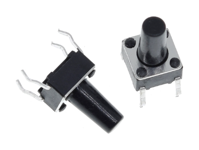 Bot&atilde;o t&aacute;til 6 x 6 x 10 mm push button - Imagem 7