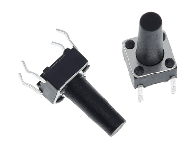 Bot&atilde;o t&aacute;til 6x6x13 mm - Imagem 1