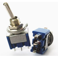 Chave gangorra MTS-103 ON-OFF-ON 3 pinos