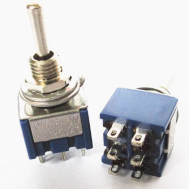 Chave gangorra MTS-203 ON-OFF-ON 6 pinos