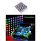 Placa driver Colorduino e matriz LED RGB 8x8 5mm - Thumb - 1