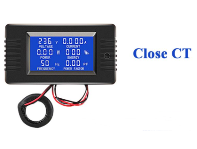 PZEM-022 Monitor de Energia AC 100A com display digital, volt&iacute;metro, amper&iacute;metro, medidor de frequ&ecirc;ncia e fator com CT fechado - Imagem 7