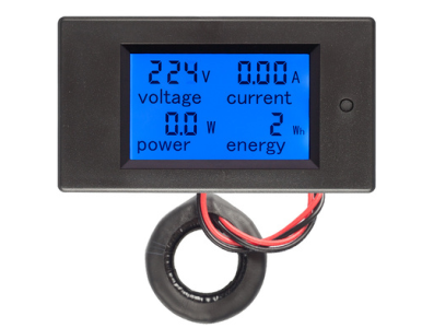PZEM-061 Medidor de tens&atilde;o, corrente, pot&ecirc;ncia e energia AC 80-260V 100A com CT fechado - Imagem 7