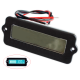 M&oacute;dulo LY6W monitor e detector de capacidade restante 12V/24V com LCD para baterias de l&iacute;tio e chumbo-&aacute;cido, carca&ccedil;a externa azu - Thumb - 1