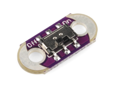 Chave deslizante LilyPad (Slide Switch) componente eletr&ocirc;nico - Imagem 1