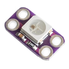 M&oacute;dulo LED RGB WS2812B 4 pinos